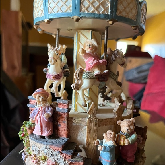 Vintage Musical Bear Merry go round - Picture 4 of 7